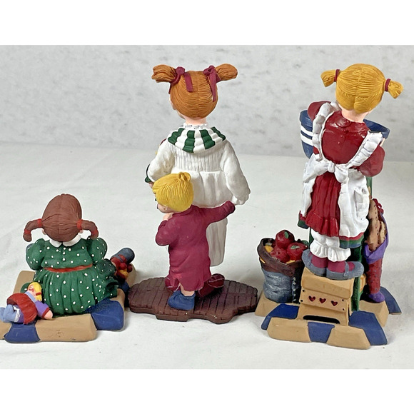 Dept 56 All Through The House Lot of 3: Madeline, Caroline, Sarah Kate/Andy Xmas - Picture 5 of 10